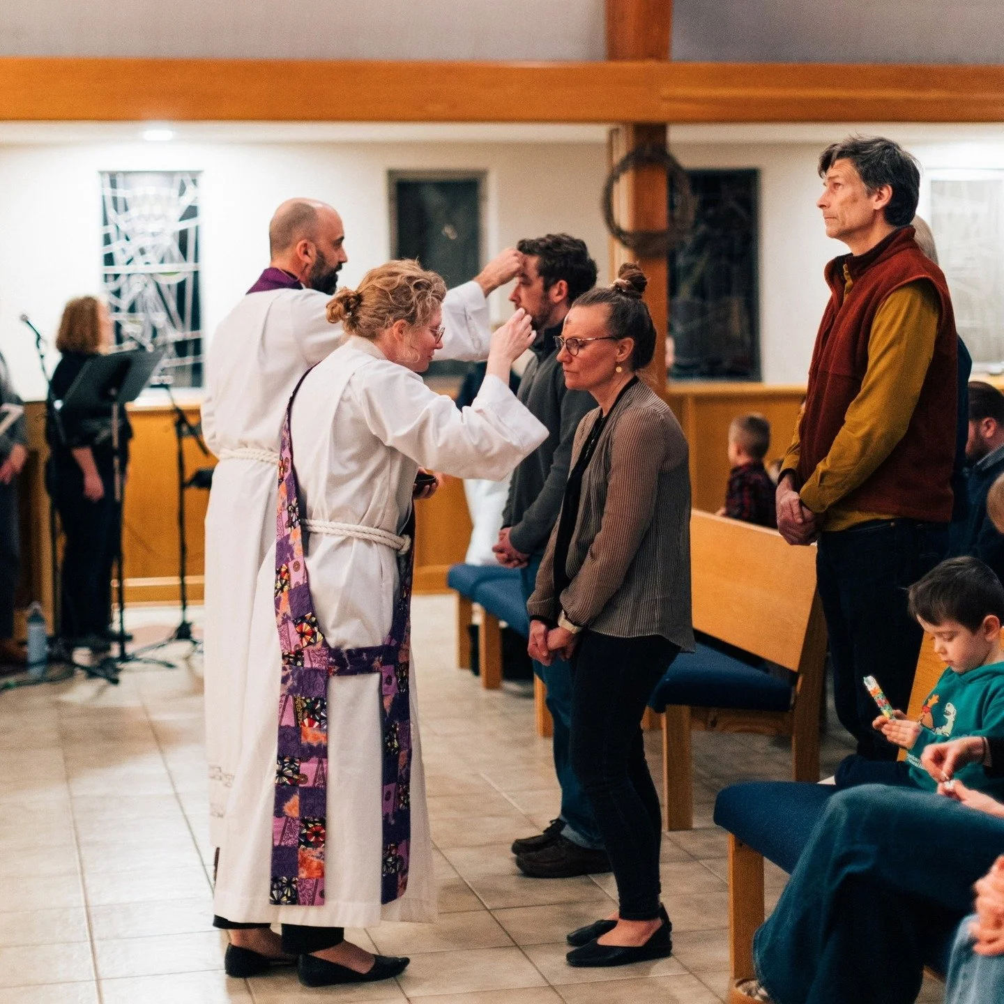 Ash Wednesday at Restoration.