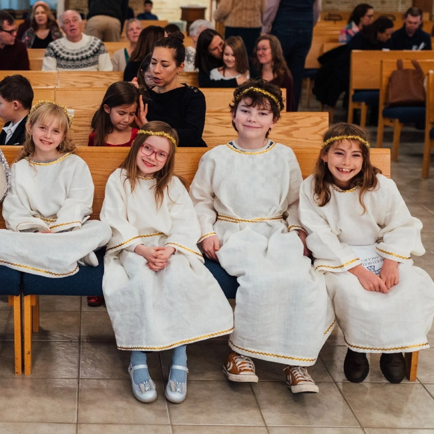 Playing catch-up! Here are photos from our first Christmas Pageant. God dwells among us!