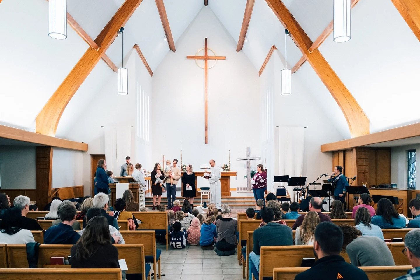 Scenes from baptisms on All Saints&rsquo; Sunday 🎉