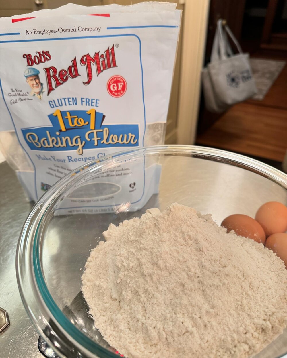 In honor of Bob Moore&rsquo;s peaceful passing, the founder of and powerful force behind @bobsredmill , I made cookies. 

My pantry is filled with various Bob&rsquo;s GF flours, they have been a staple in my kitchen since day one of our GF life, almo