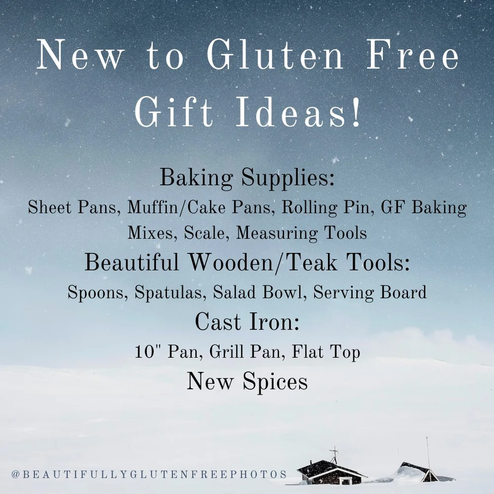 Black Friday is coming up and is a great time to buy gifts for the person(s) you know with celiac (or yourself), especially the new to gluten free person with celiac. They are in the process of replacing certain kitchen items that can't be used anymo