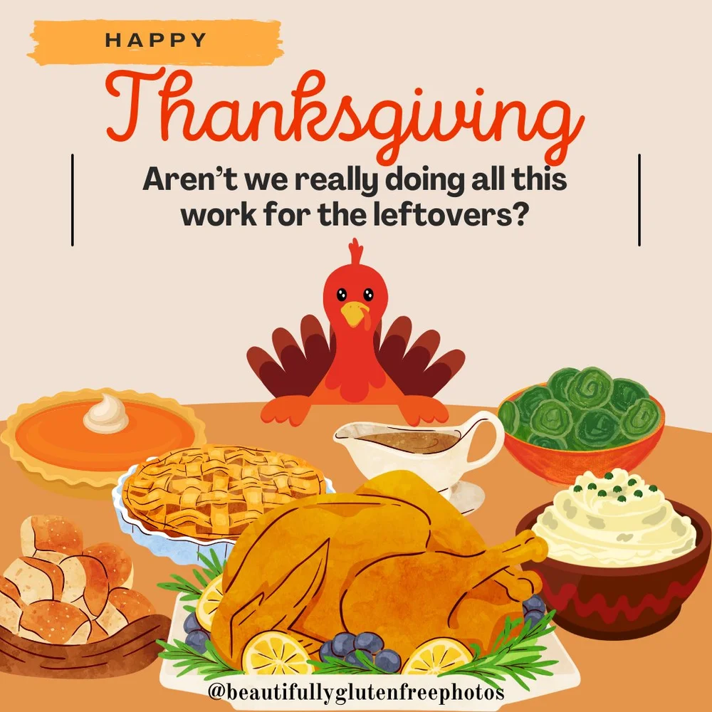 Happy Thanksgiving!! 🦃🥧🍁⁠
⁠
Guess what? I broke a toe, I think. ⁠
Tuesday night, I was getting ready to make pie dough while watching shows with the kids. I opened the freezer to chill my measured vodka and water, which I use in my pie dough, and 