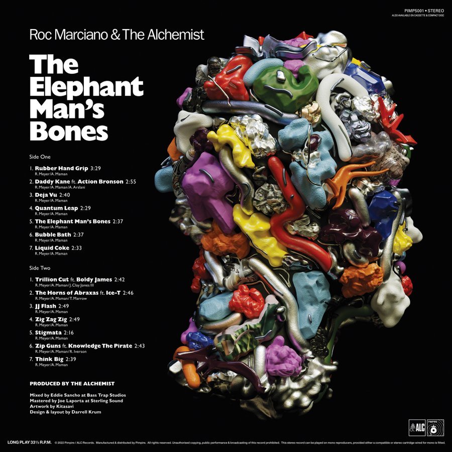 The Elephant Man's Bones Rock Marciano &amp; The Alcheist -Daddy Kane (Feat. Action Bronson