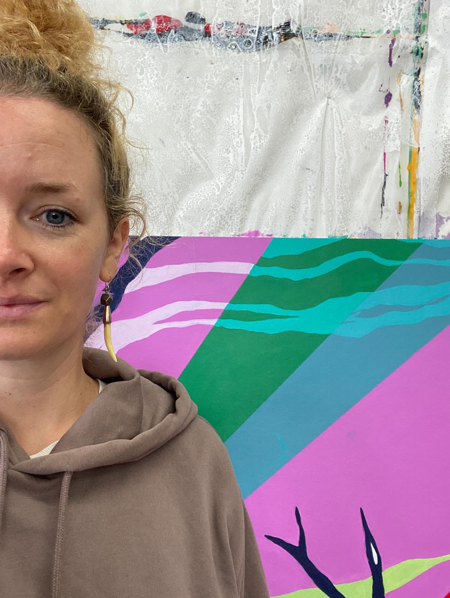 moon &amp; moon rays in a work in progress 🌌🕚➰〰️