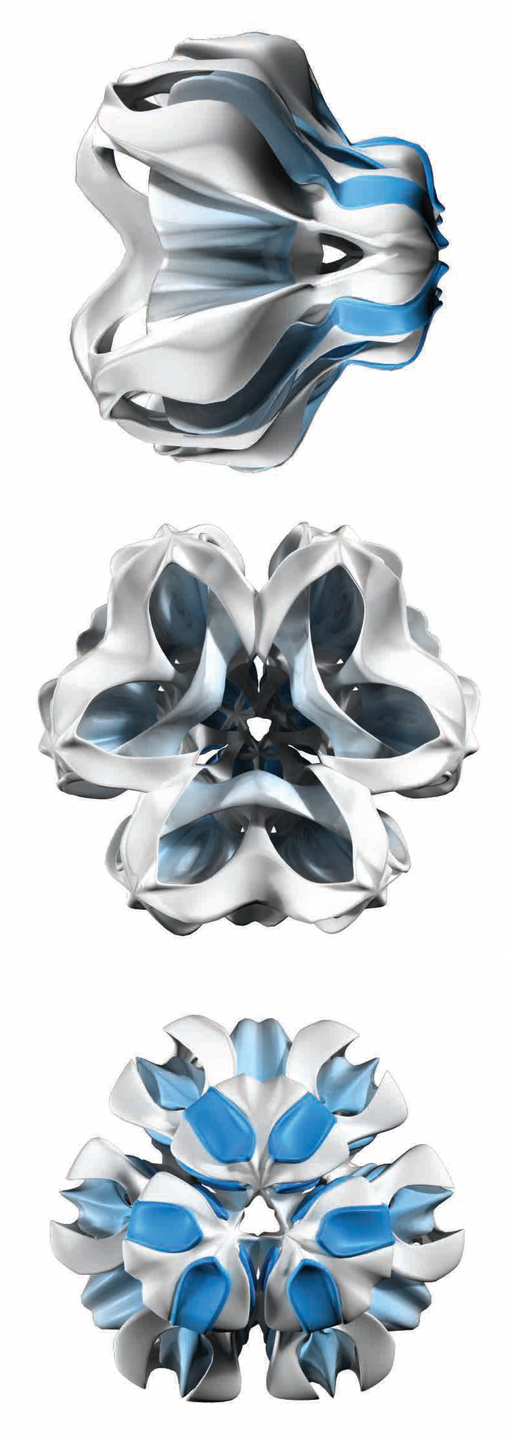 Render of initial object explorations
