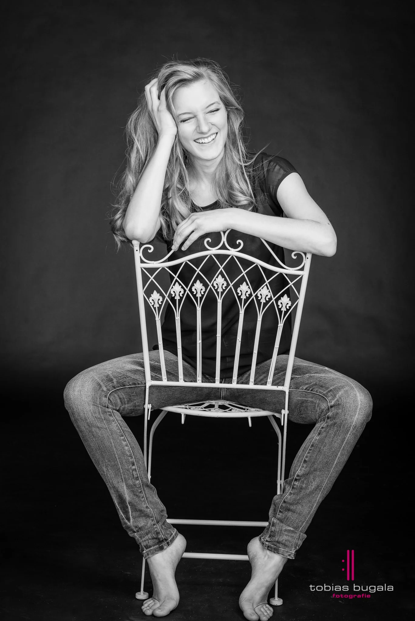 Portraits von Katharina im Studio, in Möglingen und Umgebung