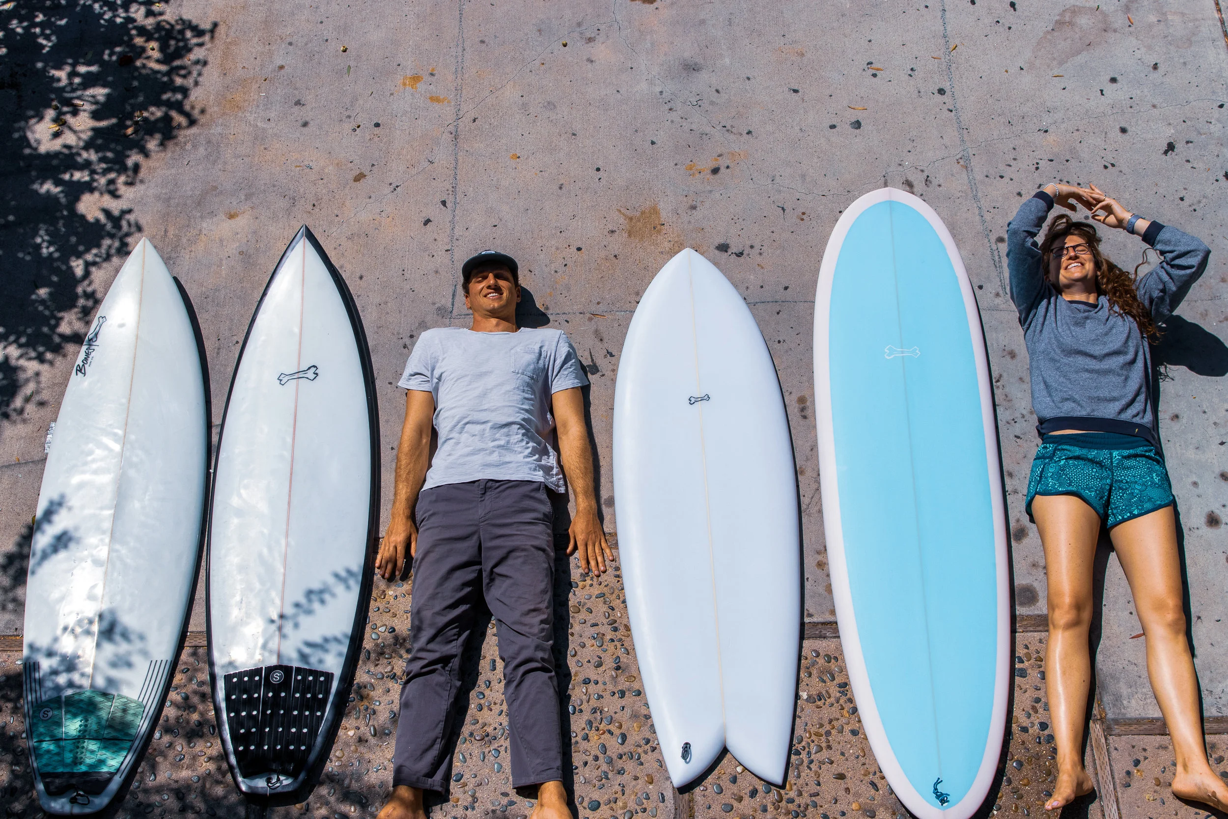 Mark and Celeste have been part of the bones crew since we started back in our Massachusetts garage. When they began planning a month long trip to New Zealand, we got to work on their quiver. They brought a pair of Super Soaker II’s, a Retro Fish Taco, and a mid-length Fat & Single. Take a scroll through an epic trip.