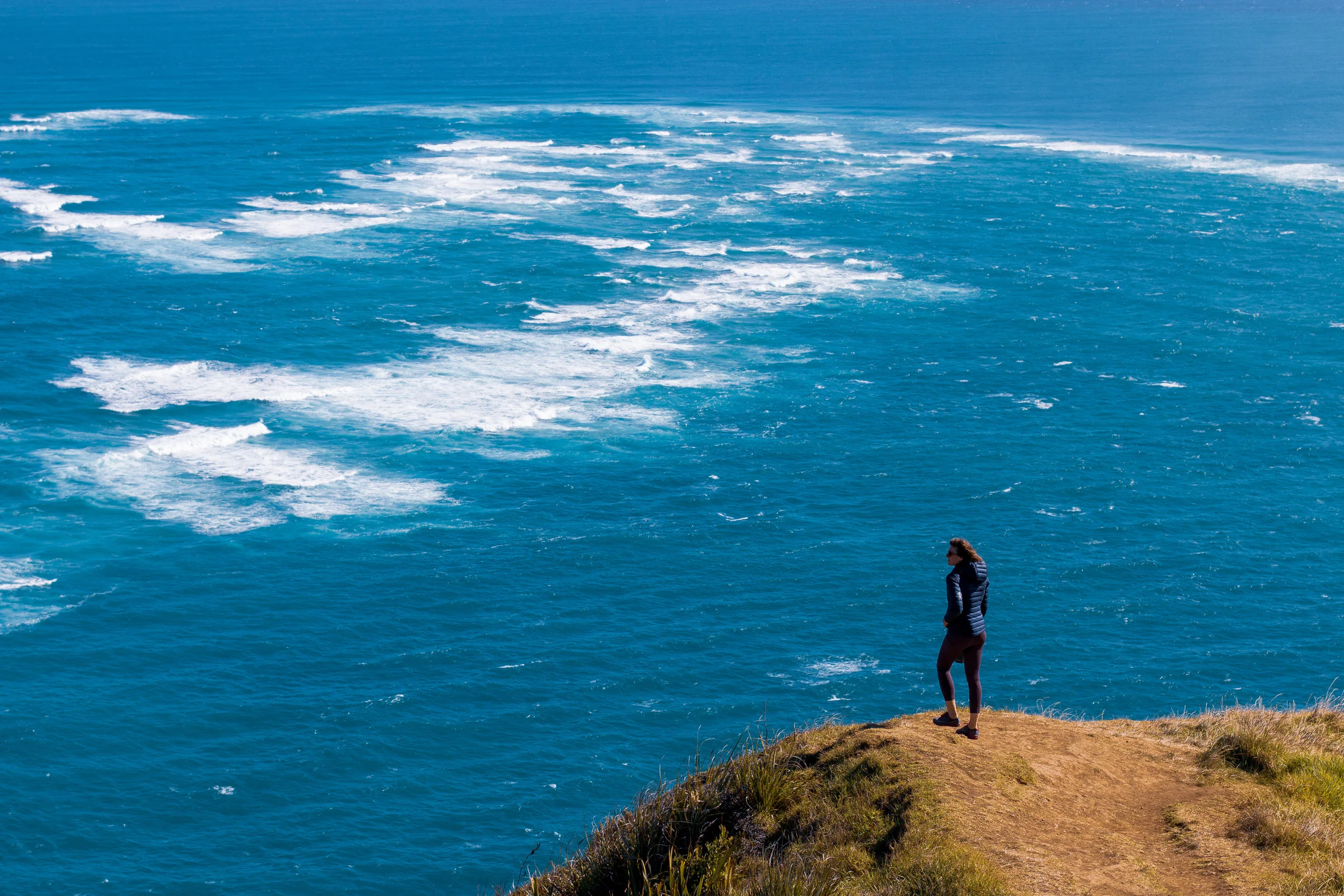This is where the tasman sea and pacific ocean meet. No wonder the place pumps.