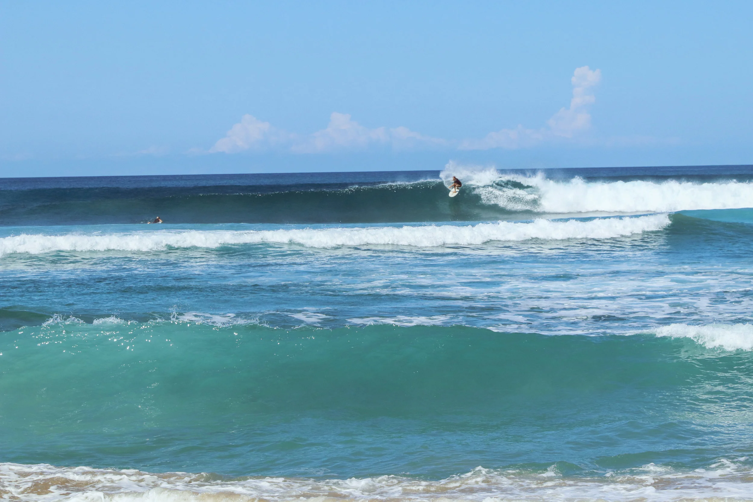 Playa Negra is always a welcome break from maxing beach break.