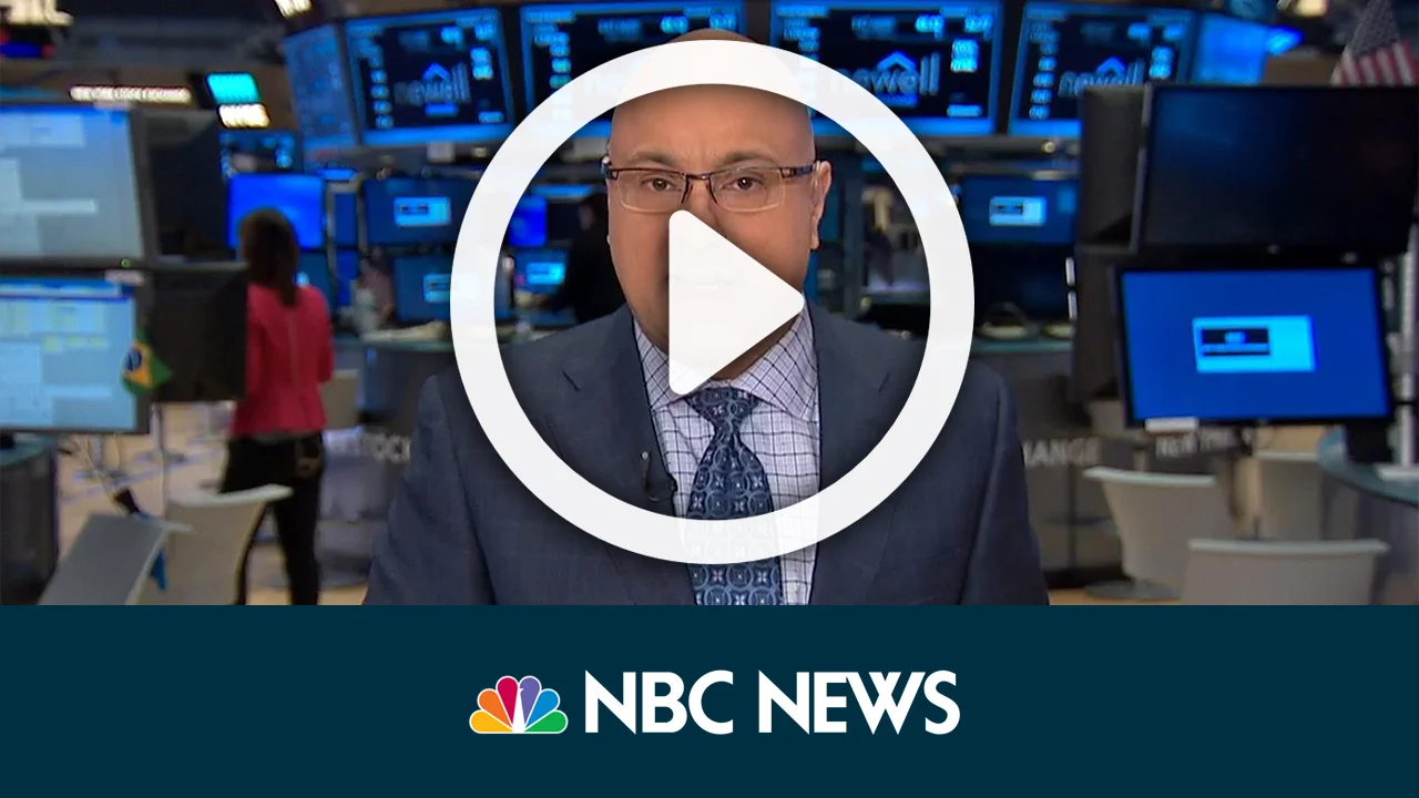 Dow hits record high after Wall Street jitters on Election Day.