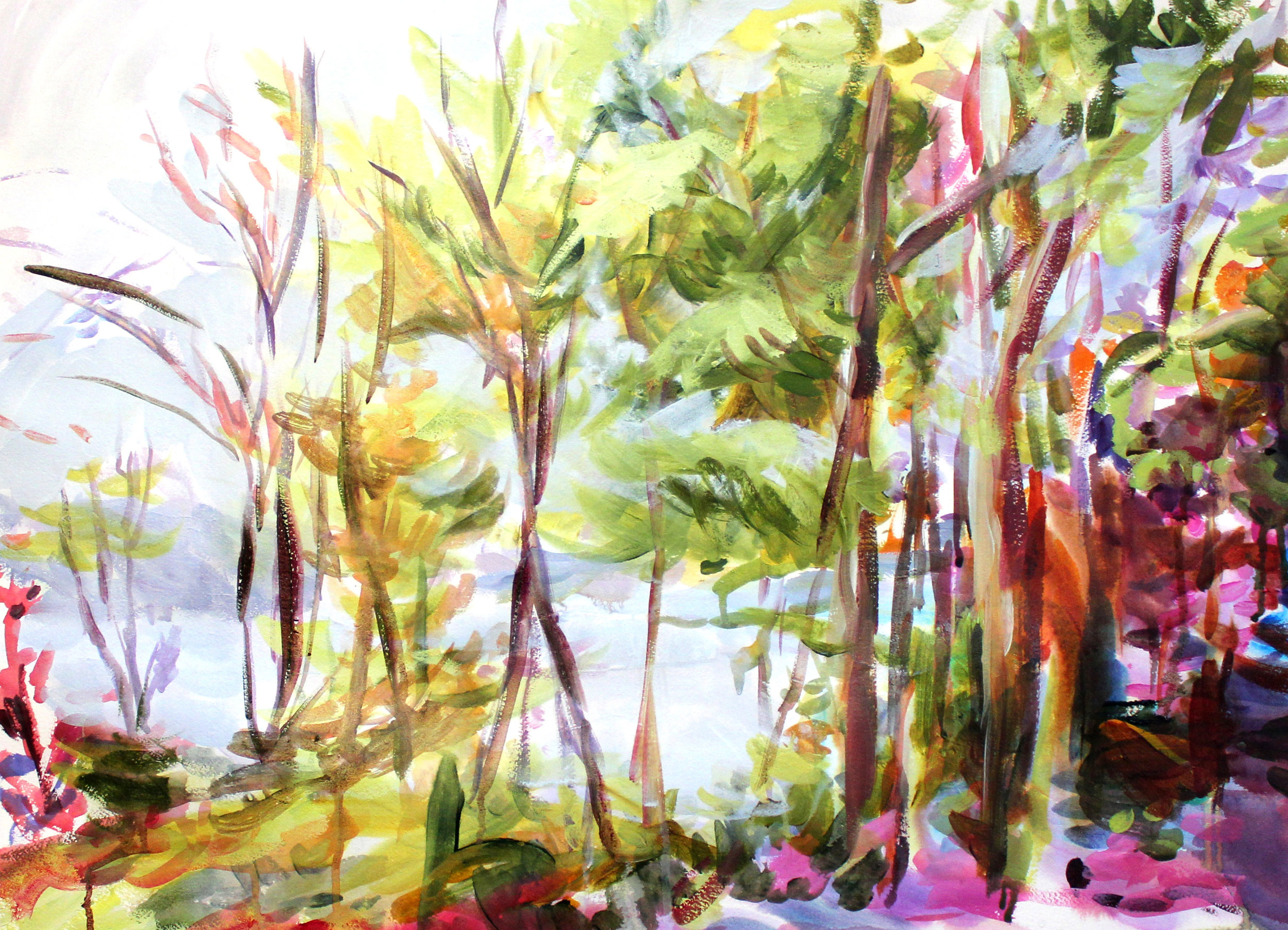 Eastern Townships #3 30x36 on paper