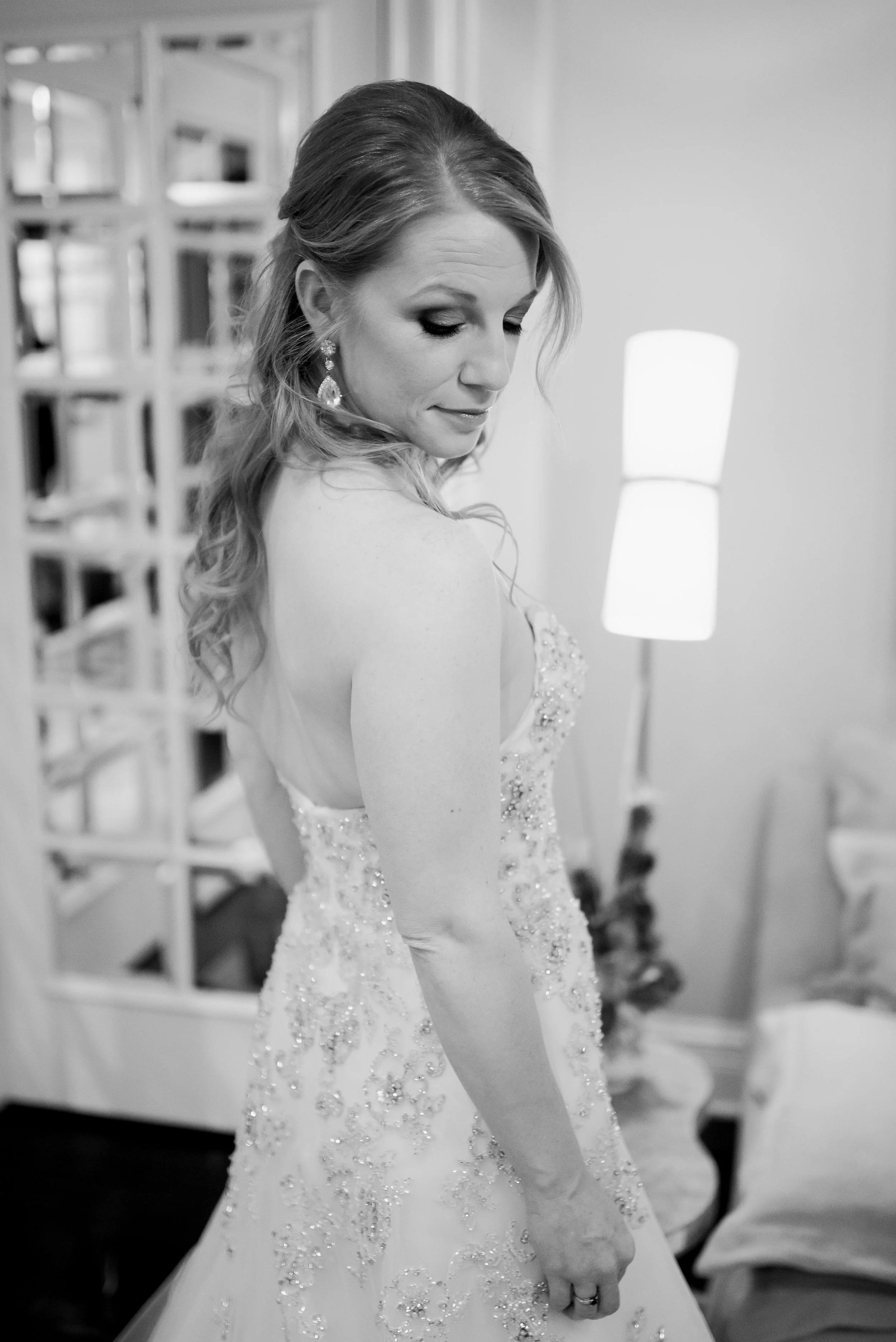 Bride Juliette Before the Wedding Ceremony - Primitive in Chicago, IL