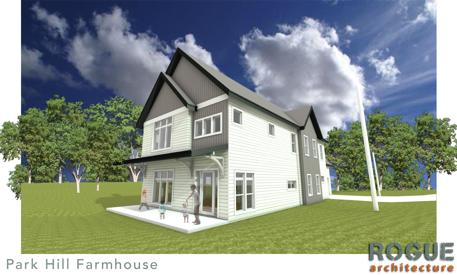 Park Hill Farmhouse - New Single Family residence designed for the historic Park Hill neighborhood of North Little Rock. Construction to start early 2018.