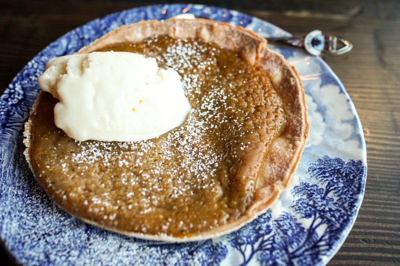 Tarte au Sucre. PHOTO BY LET'S OM NOM.