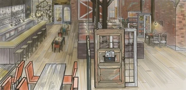 Beaumont residents Darren and Sylvia Cheverie are looking to open a French-Canadian restaurant in the heart of Beaumont. Above is a conceptual image of what part of the restaurant would look like. They have launched a Kickstarter campaign to raise $95,000 to cover their down payment and costs of opening the restaurant in exchange for various incentives to those who invest in the business.