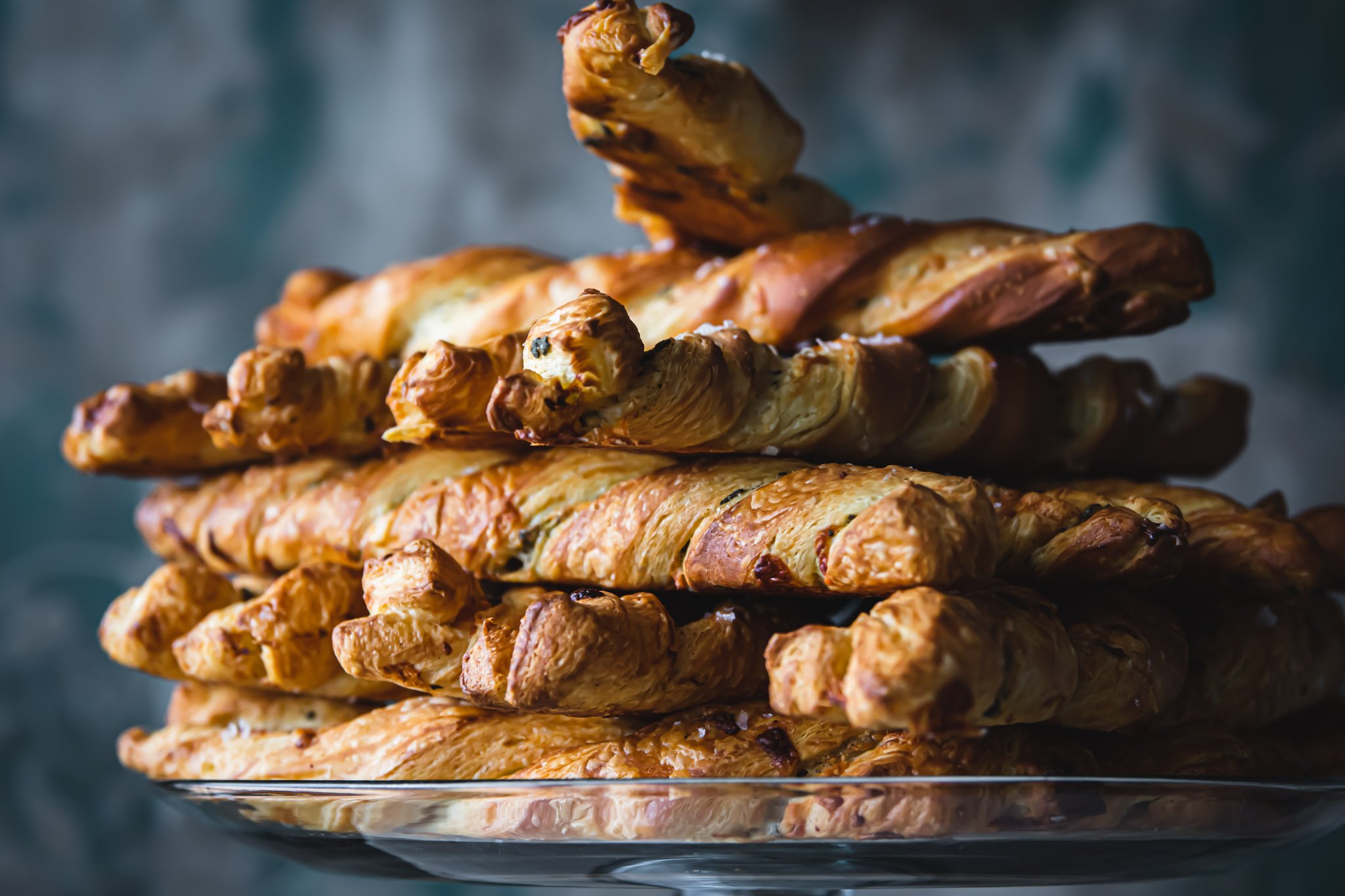 Sage + Aged Cheddar Croissant Twists