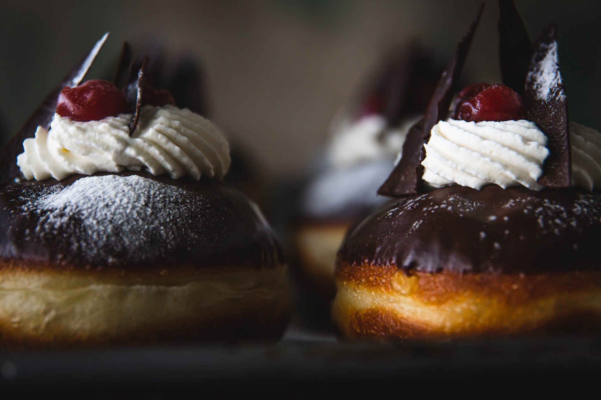 Black Forest Sourdough Donuts