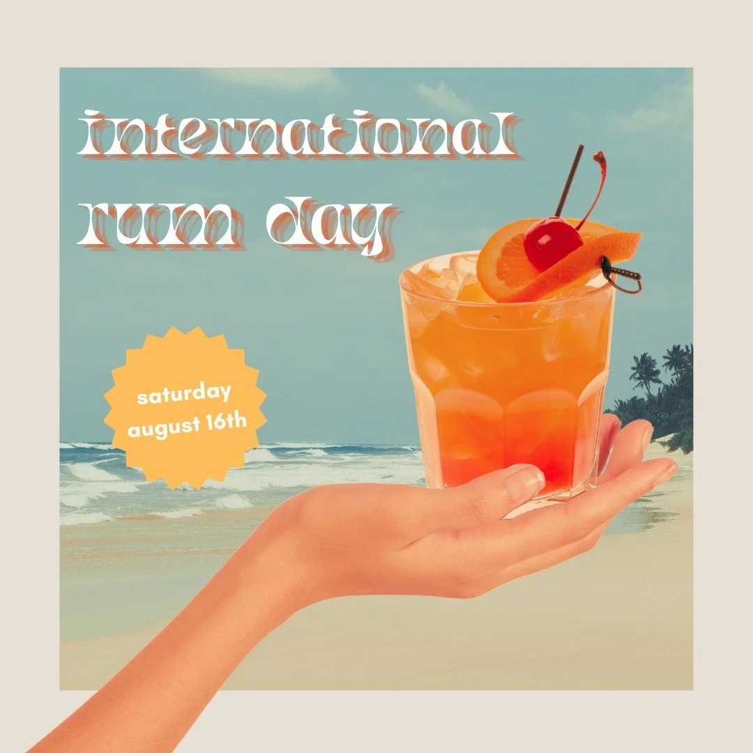 Ahoy! Time flies when you&rsquo;re having rum! So let&rsquo;s celebrate international rum day with a cocktail fit for a pirate!

We&rsquo;ll be featuring our twist on a Mai-Tai to honour this delicious liquor and be pouring to your heart&rsquo;s cont
