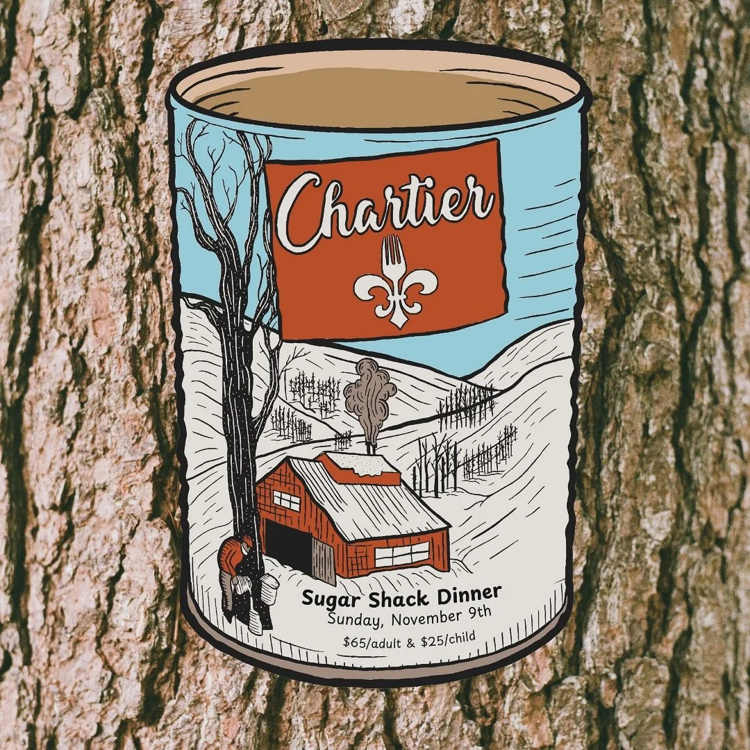 TABARNAK! 🍁 

Tickets are going fast for our November 9th sugar shack dinner!

We may not have maple trees to tap in our backyard, but that won&rsquo;t stop us from hosting a French-Canadian sugar shack dinner!

Join us on Sunday, November 9th for a
