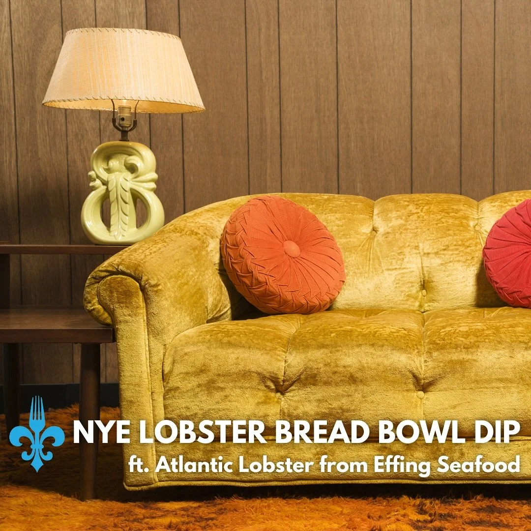 If the thought of leaving the house for NYE gives you the willies, our lobster bread bowl dip and charcuterie for two are a great way to feel fancy in the comfort of your own home. 

🦞 🥖🧀: A loaf of our fresh @motherbakeryab sourdough bread, with 