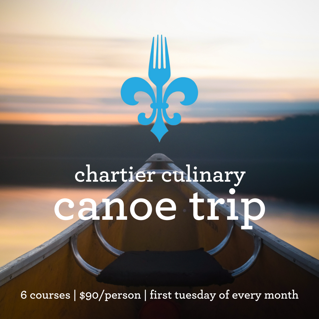 Cartier Culinary Canoe Trip