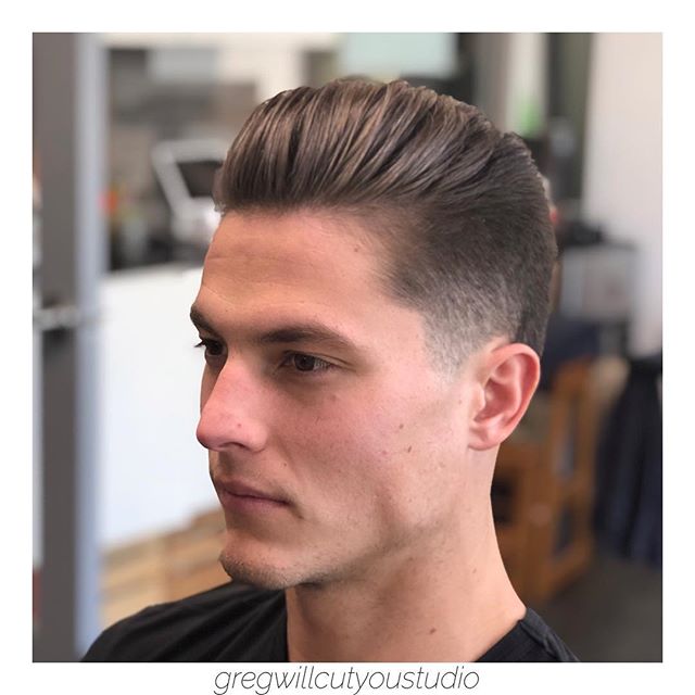 All scissor taper fade.  Some fades can&rsquo;t be done with clippers after the previous stylists hacked at a clients hair with thinning shears. Often they cut with no rhythm, or rhyme, literally cutting out bald spots, causing frizz, and balkiness a