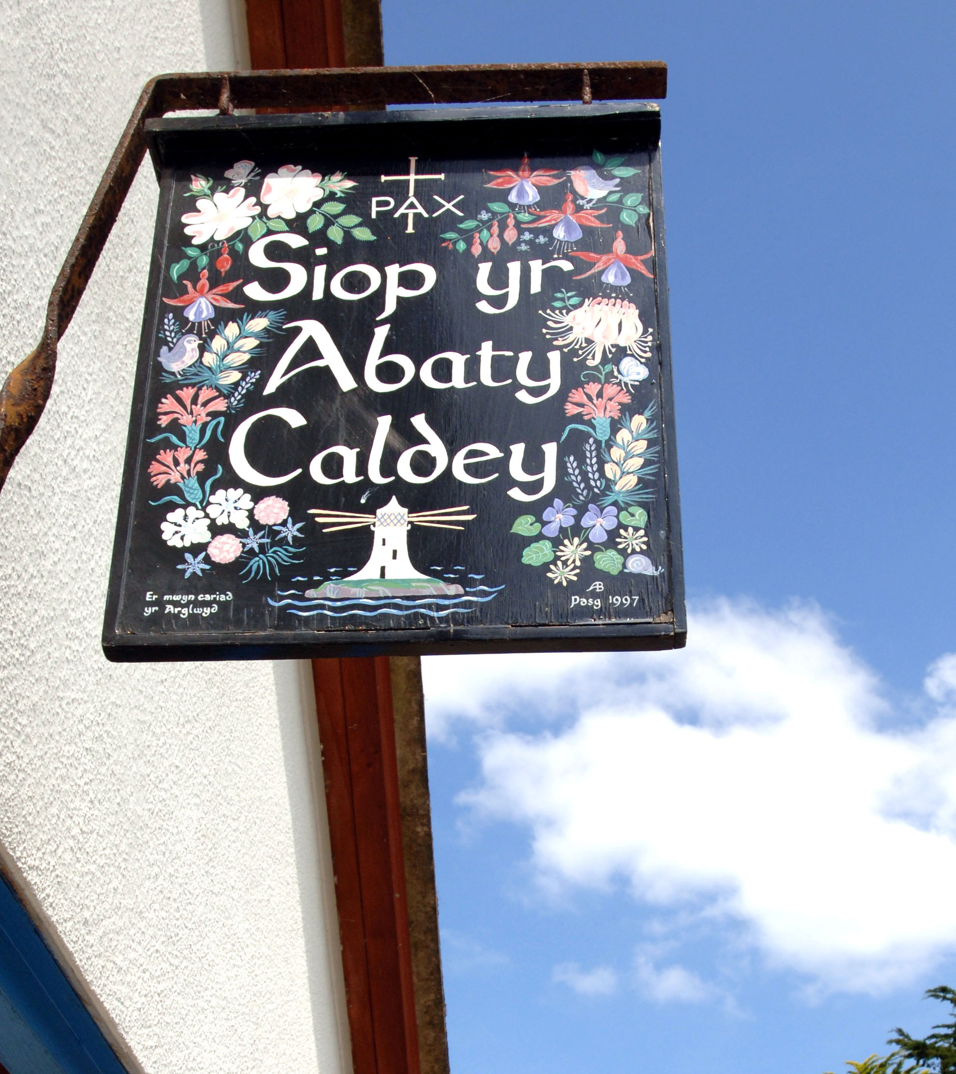 Caldey shop sign.jpg