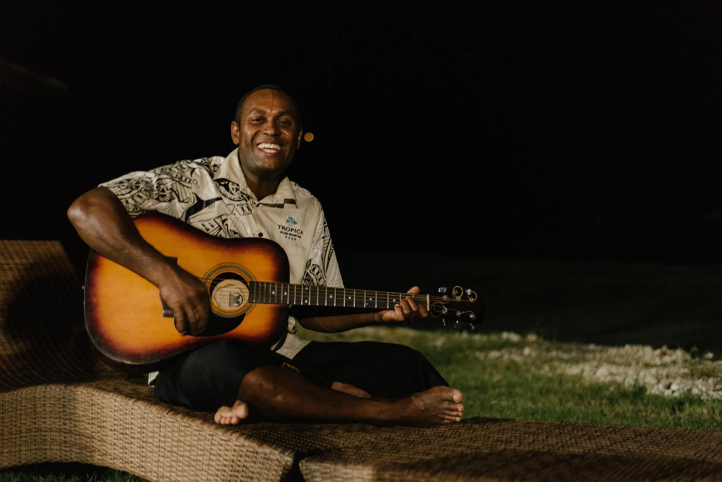 The amazing Sonny from Tropica Island Resort