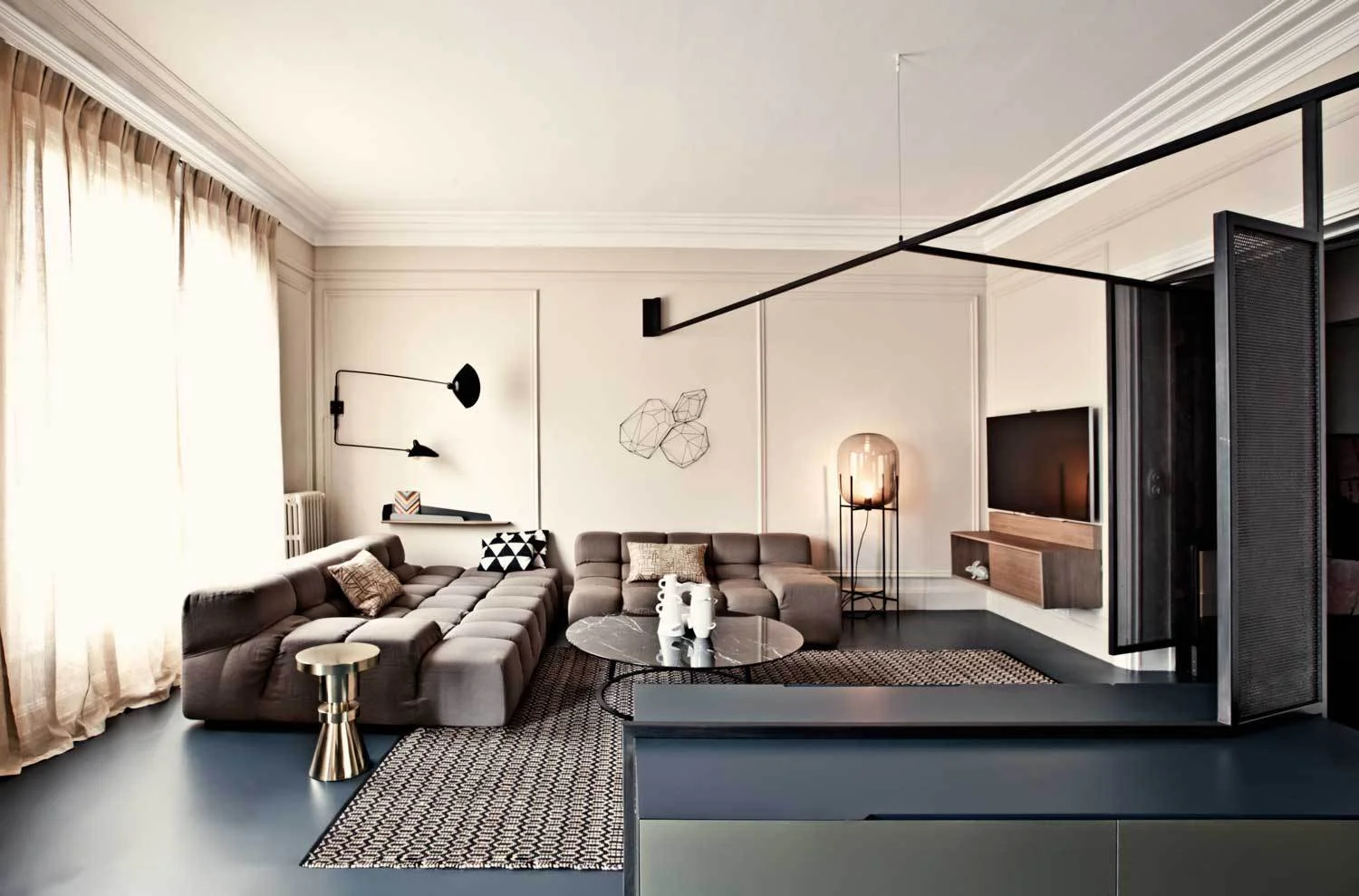 French-Metal-Rack-Restored-Paris-Apartment-by-Marcante-Testa-UdA-Anniversary-Magazine-14.jpg