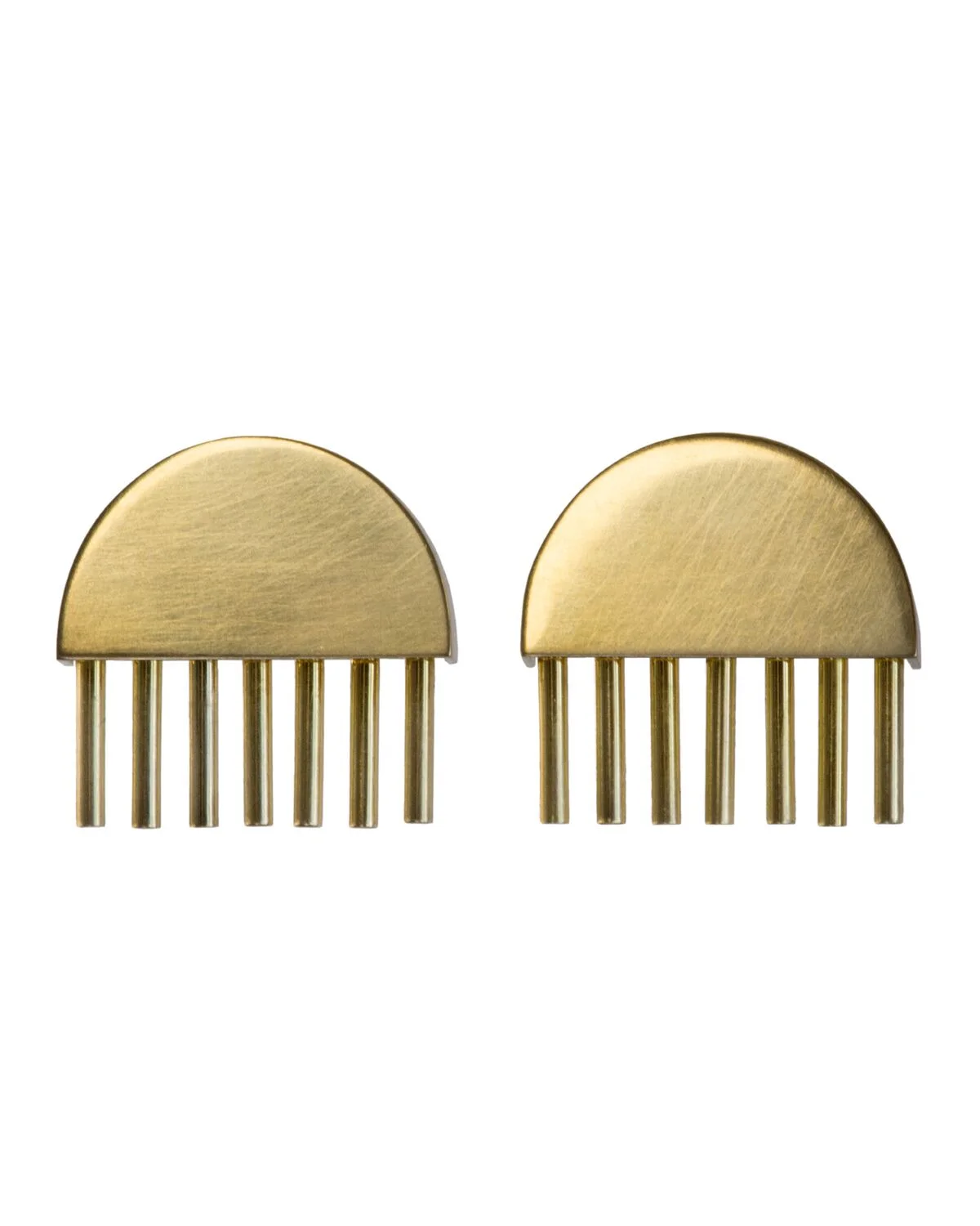 Erie Basin - Gold Moon Earrings