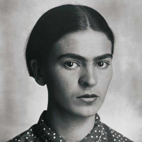 Frida Kahlo's First Self-Portrait: Velvet Dress
