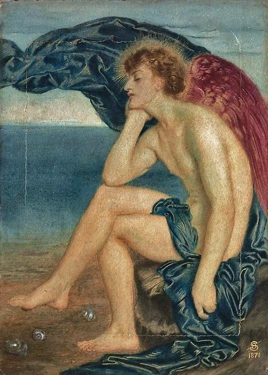 Love Dreaming by the Sea by Simeon Solomon