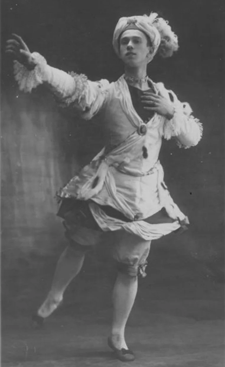 Vaslav Nijinsky in Le Pavillon de l'Armide