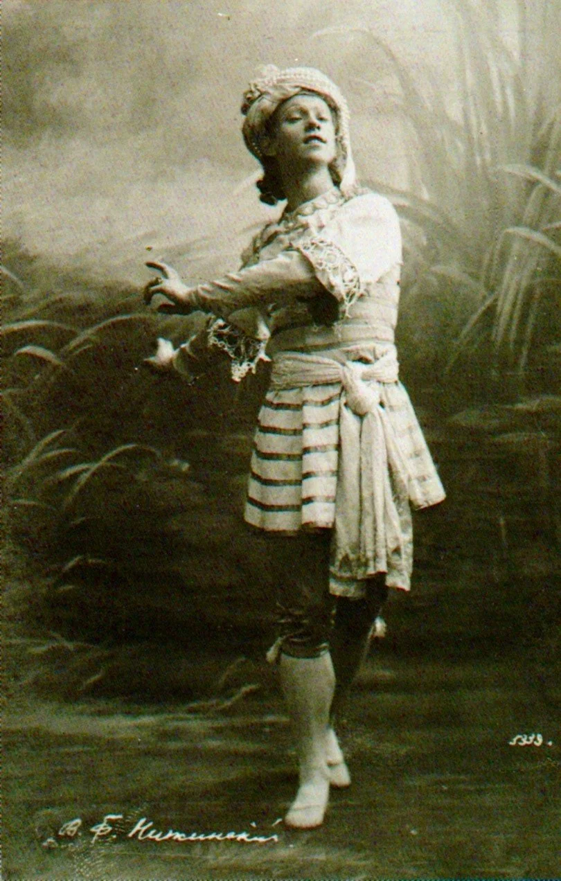 Vaslav Nijinsky in Le Talisman 
