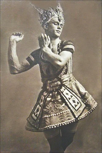 Vaslav Nijinsky in Le Dieu Bleu