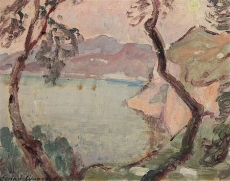 Scenery from Capri by Lili Elbe