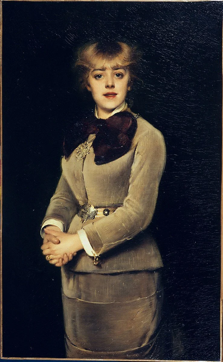 Portrait de Jeanne Samary by Louise Abbéma