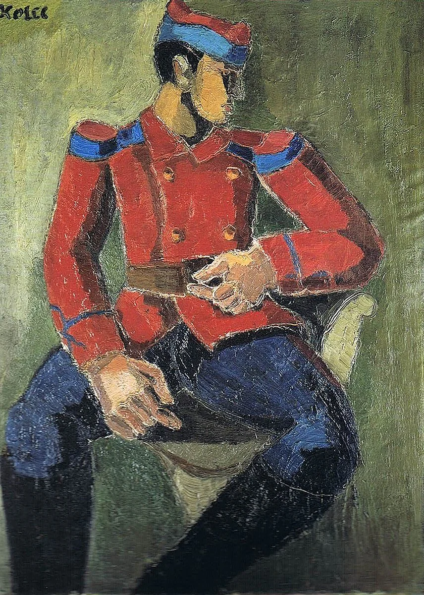 Seated Soldier