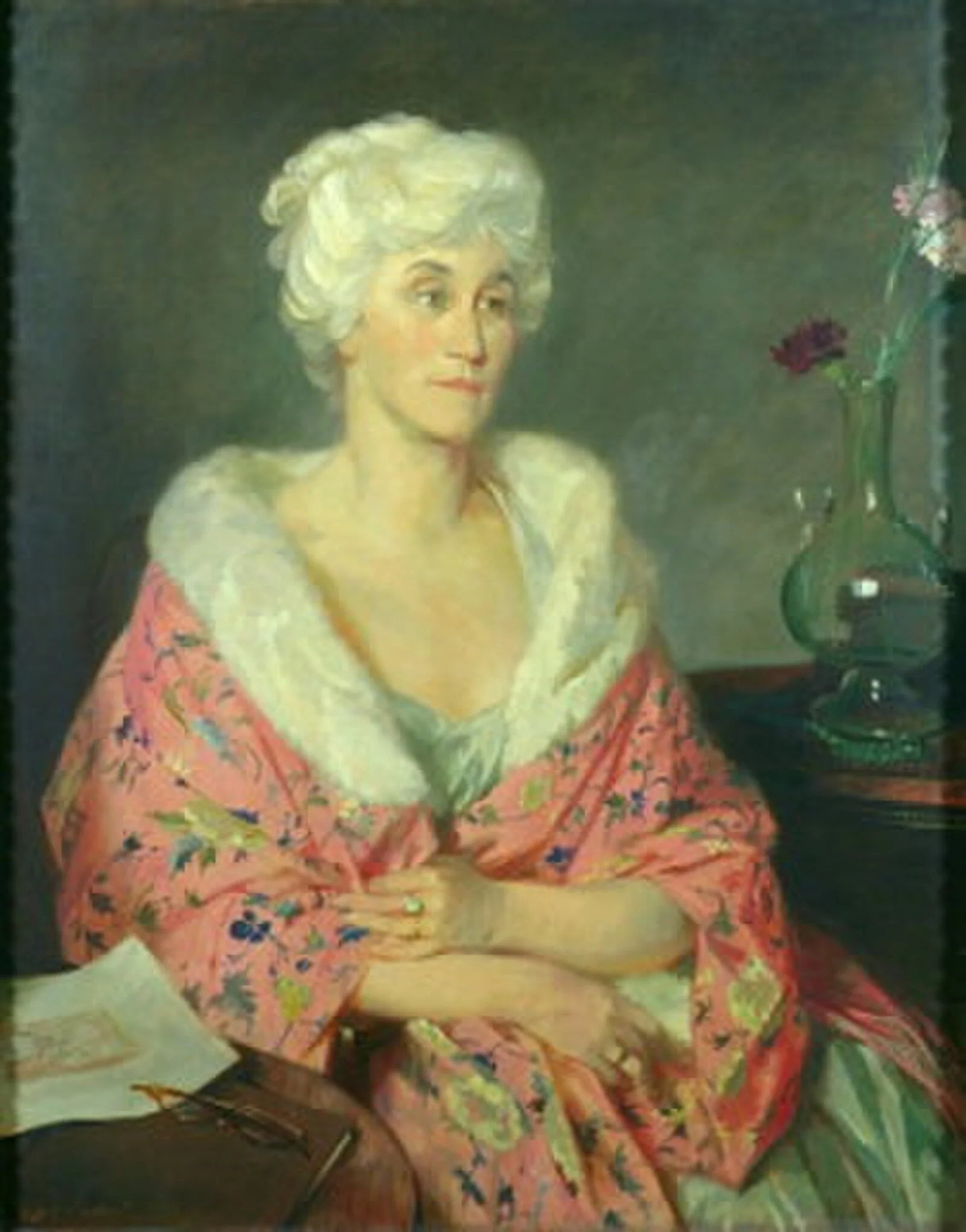 Portrait of Lady Witt by Glyn Philpot