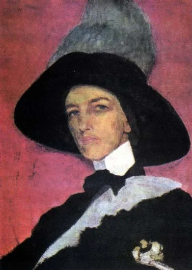 Self-portrait by Elizaveta Kruglikova