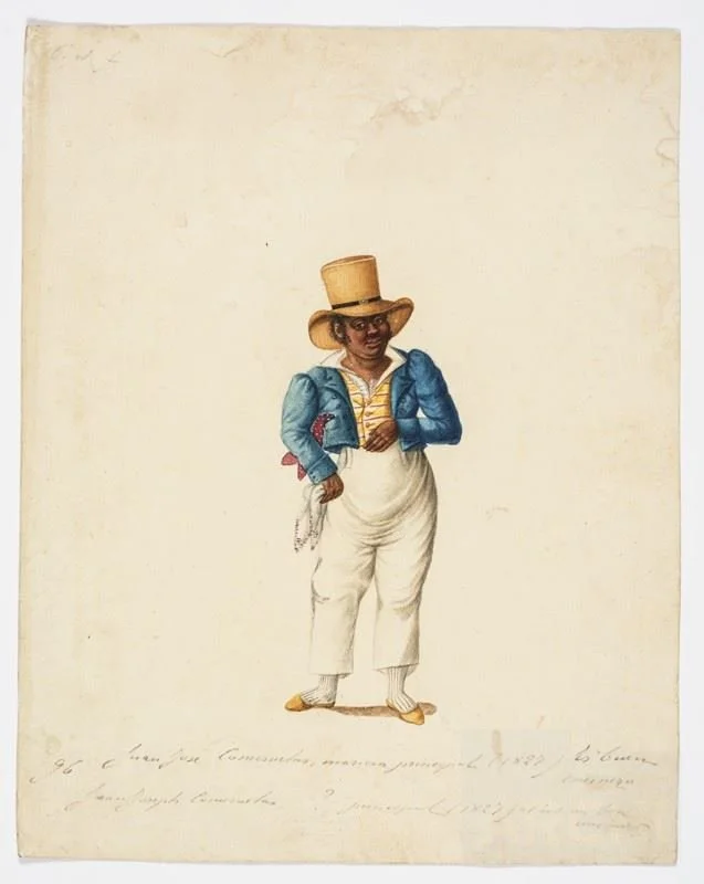 Drawing of Juan José Cabezudo
