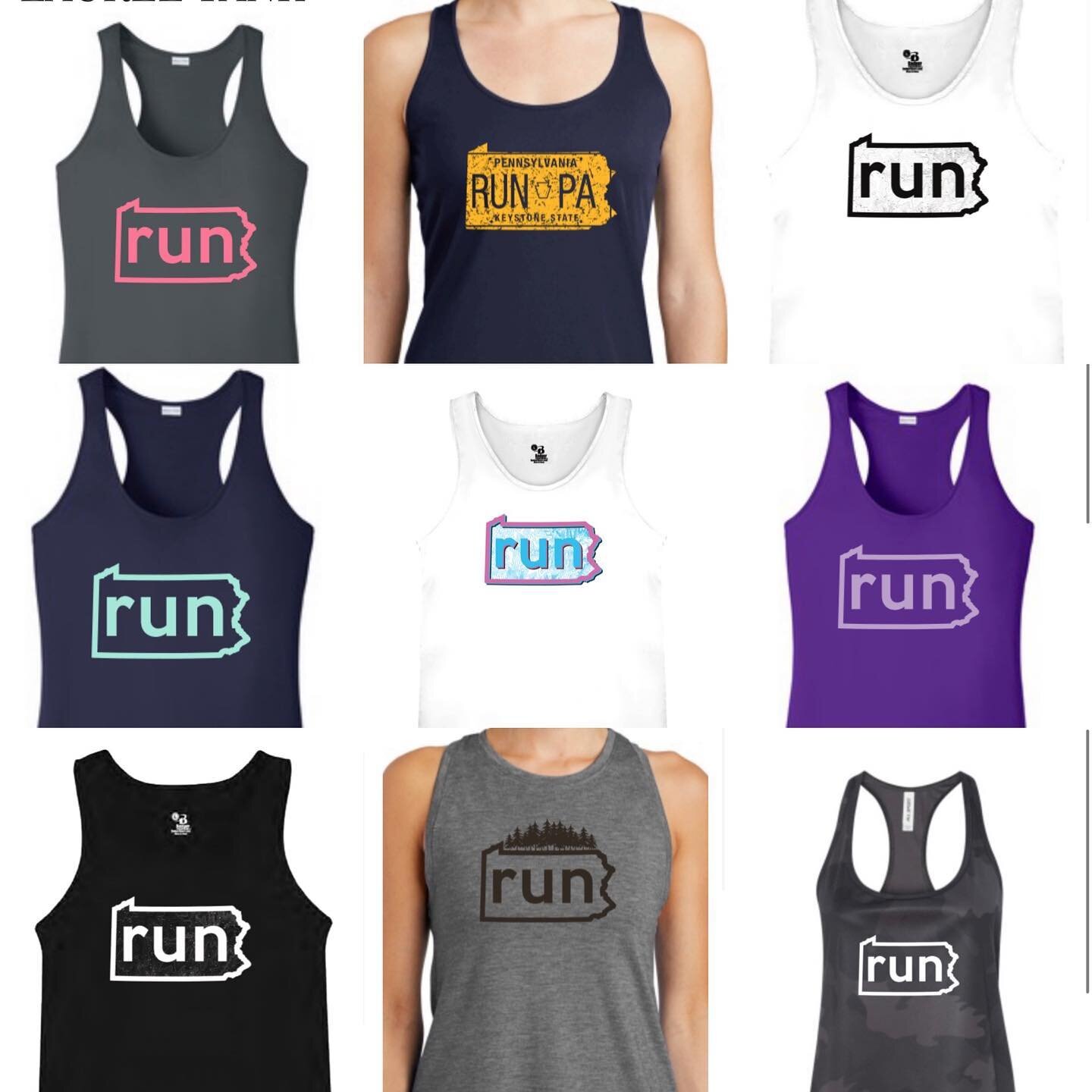 🍁TANK you very much! ALL RunPA.org tanks are marked down and all orders over $40 get free sample of Tailwind! #RunPA #NowTillSunday