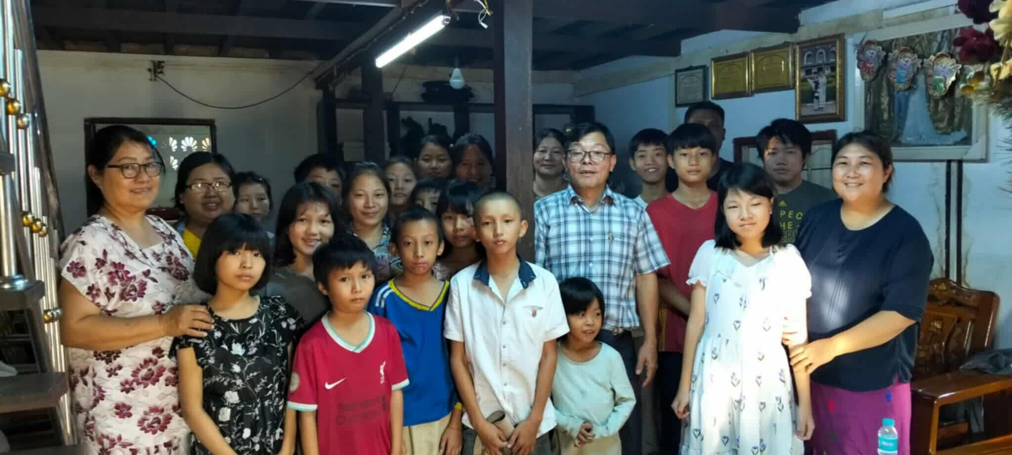 Jay Khi &amp; his wife w/children's ministry