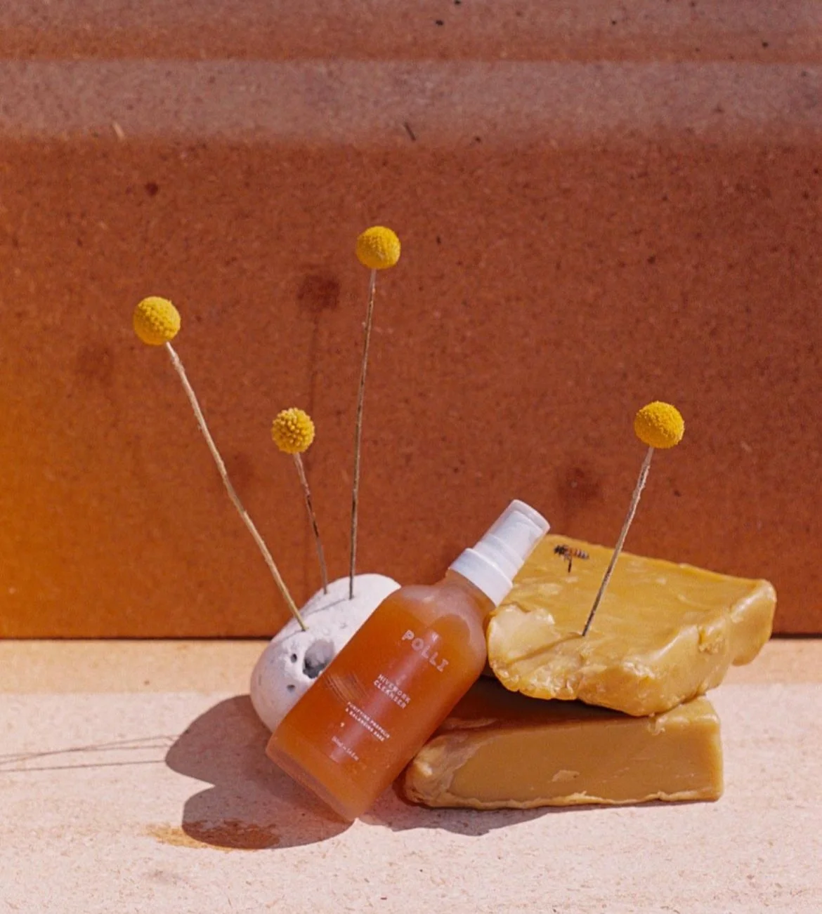POLLI SKINCARE; PROP STYLING