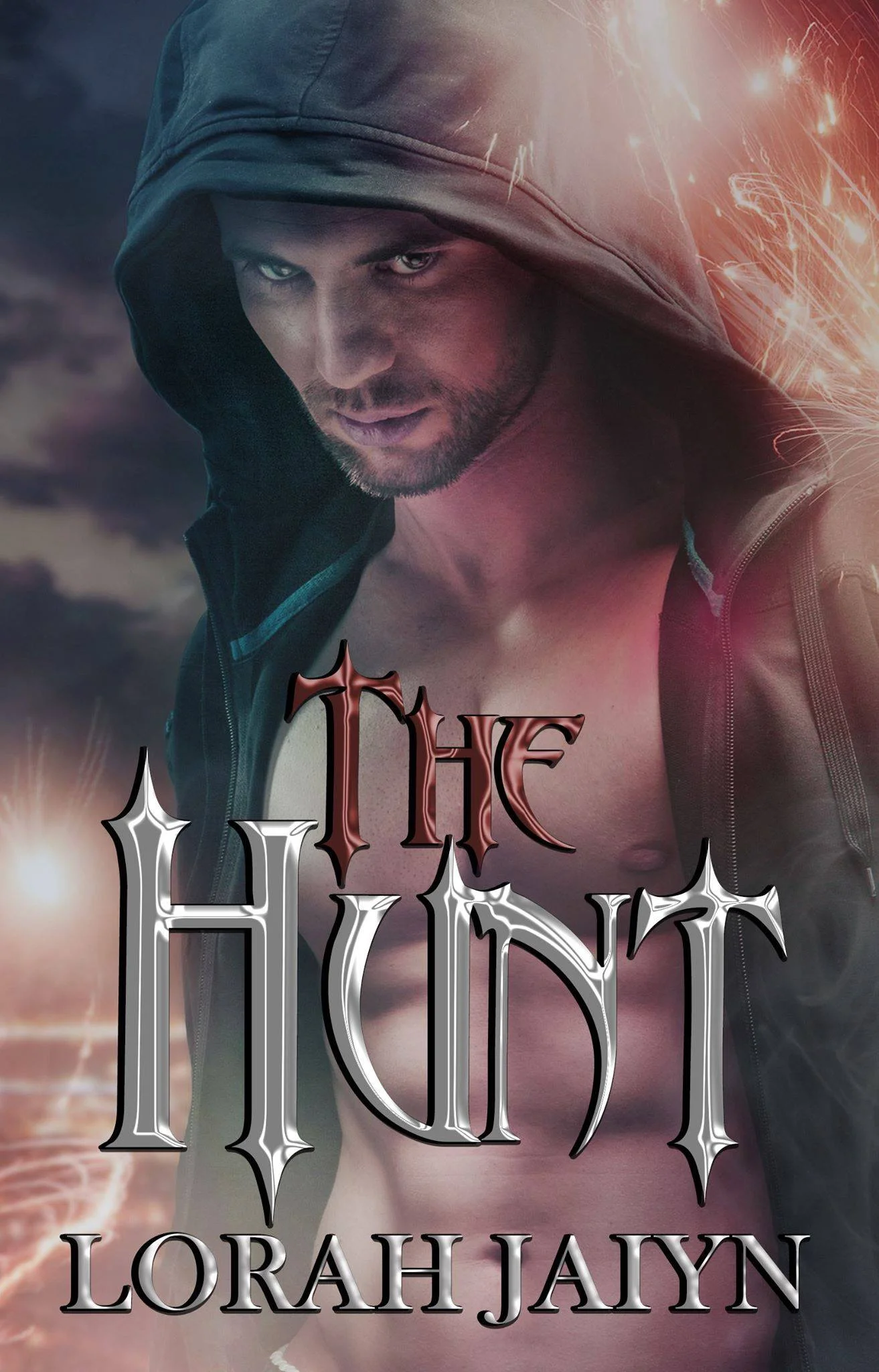 THE HUNT Lorah Jaiyn She was the girl in the corner, nondescript, unnoticed. Unloved. Then she finds a box only she can open. He was exiled in another universe, until she releases the key that frees him. A hunter must kill them both to protect the realms.