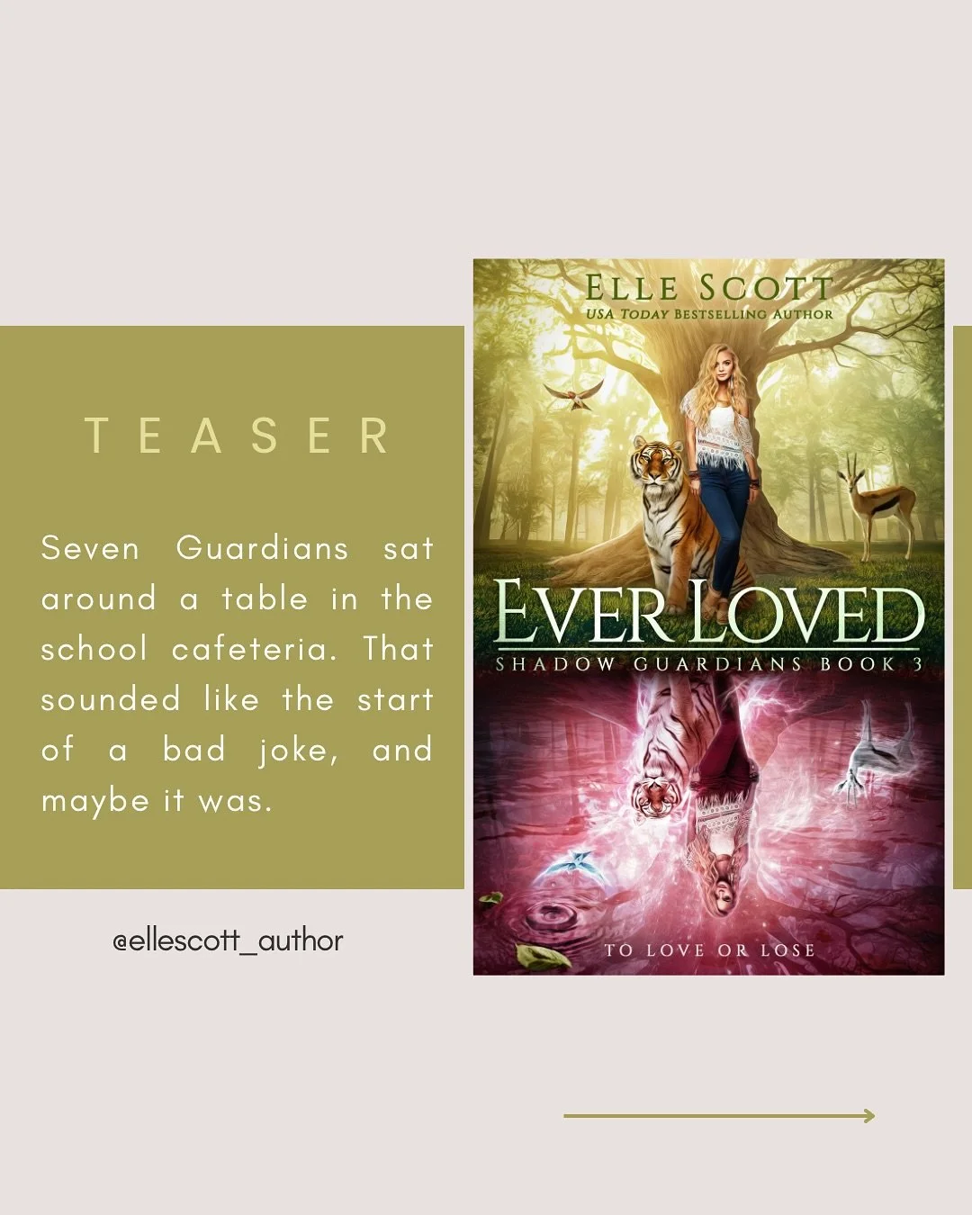SNEAK PEEK: The opening paragraph of Ever Loved&hellip;.swipe to read.

🌀Something ancient stirs in the shadows; born of vengeance, driven by fear, and hungry for blood. It stalks Cedar Falls, and it won&rsquo;t stop until everything burns.

As old 