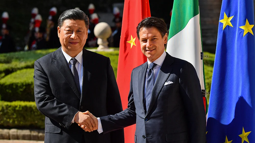 Chinese Président Xi Jinping in Rome : Focus on economic and politics 