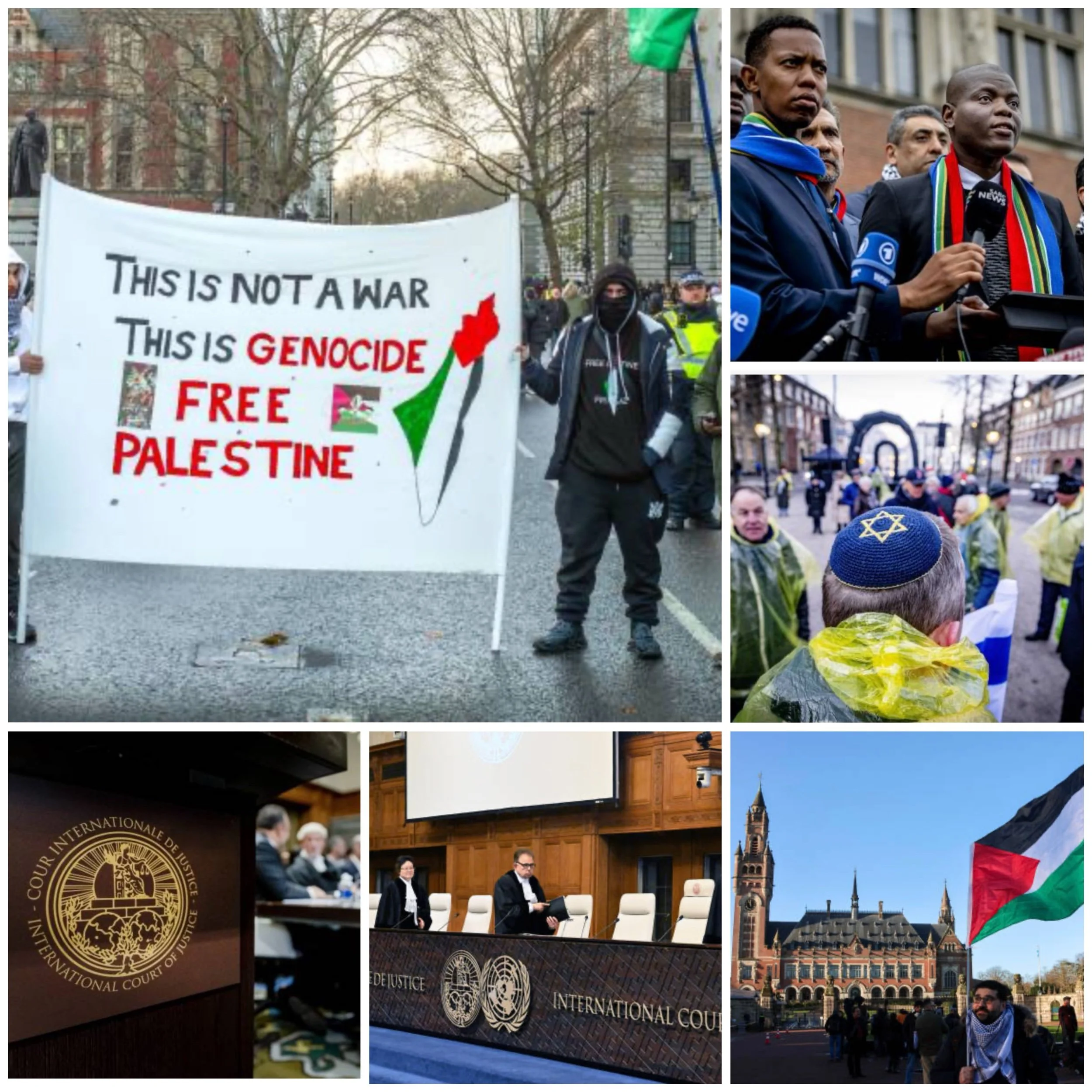 South Africa Genocide case against Israel at the international court of justice ( ICJ ) 