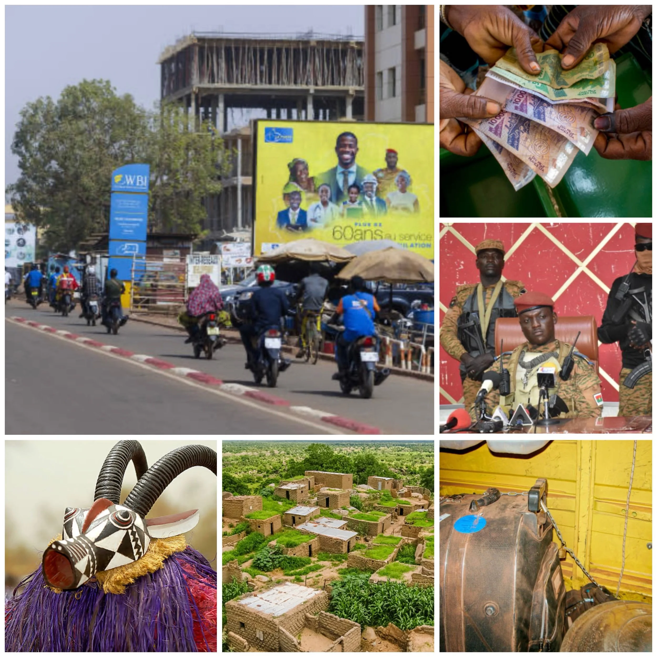 Burkina Faso economic growth in GDP after Ibrahim Traoré's takeover in 2022