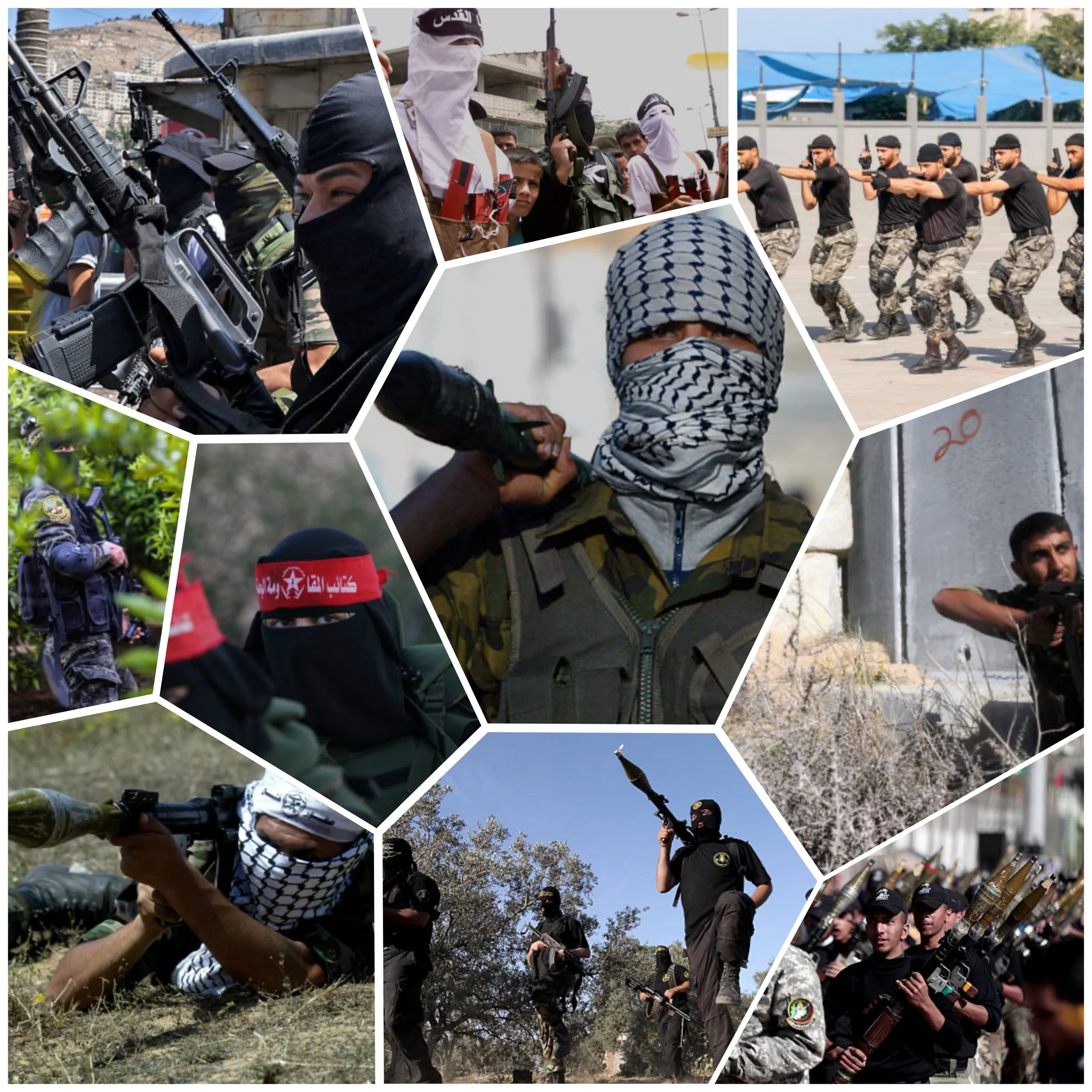 How did Hamas's military tactics differ from those of Fatah